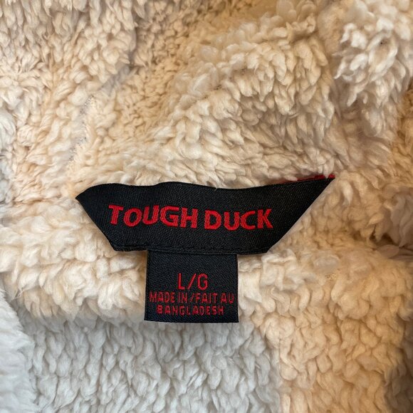 Tough duck women's quilted sherpa lined vest - Picture 5 of 8